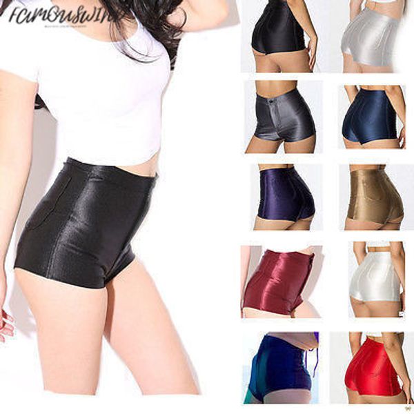 candy heavyweight high shiny stretch women girls disco short pants satin shorts pants waist color drop shipping, White;black
candy heavyweight high shiny stretch women girls disco short pants satin shorts pants waist color drop shipping, White;black