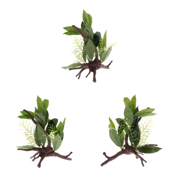 3 pack of artificial aquatic plant, large aquarium plant resin fish tank decorations, vivid simulation plant creature aquarium landscape
3 pack of artificial aquatic plant, large aquarium plant resin fish tank decorations, vivid simulation plant creature aquarium landscape