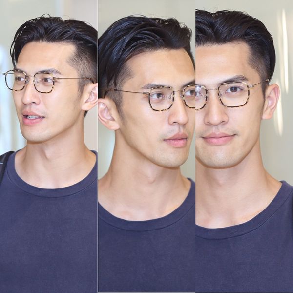 pure presbyopic titanium frame business glasses frame plate + b titanium presbyopic glasses, Silver
pure presbyopic titanium frame business glasses frame plate + b titanium presbyopic glasses, Silver