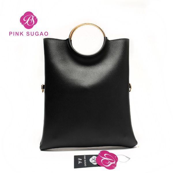 

Pink sugao designer tote bags women shoulder bags luxury handbag pu leather 2019 hot sales purses 2pcs/set handbag new fashion wholesales