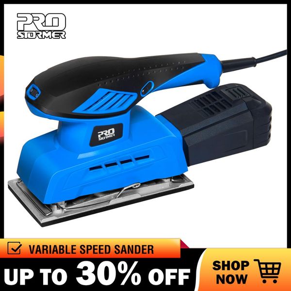 prostormer 240w sheet random orbit sander 7 variable speed random sheet sander polisher 20pcs sandpapers strong dust collection
prostormer 240w sheet random orbit sander 7 variable speed random sheet sander polisher 20pcs sandpapers strong dust collection