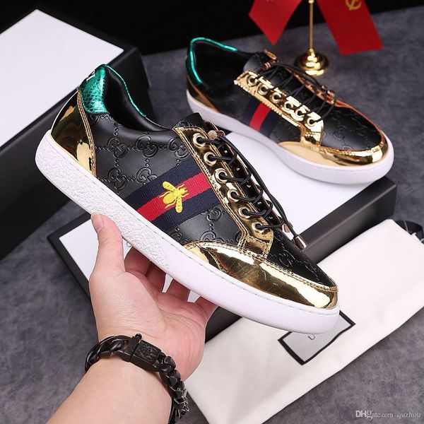 Designer fashion luxury 2018 brand mens designer shoes off green red Ace white sneaker with bee casual Shoes for men shoes VETEMENTS
Designer fashion luxury 2018 brand mens designer shoes off green red Ace white sneaker with bee casual Shoes for men shoes VETEMENTS