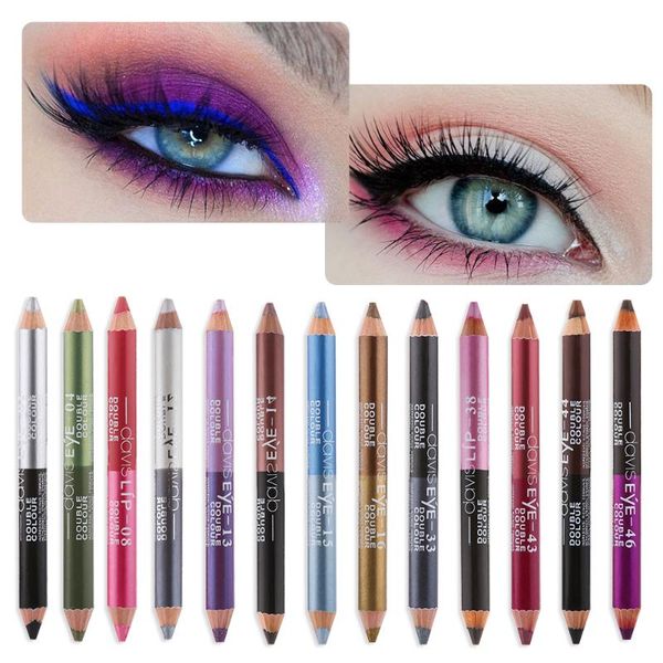eye shadow/liner combination 1 pc double color glitter eyeliner pencil waterproof sweatproof cosmetics long lasting colourful eyeshadow pen
eye shadow/liner combination 1 pc double color glitter eyeliner pencil waterproof sweatproof cosmetics long lasting colourful eyeshadow pen