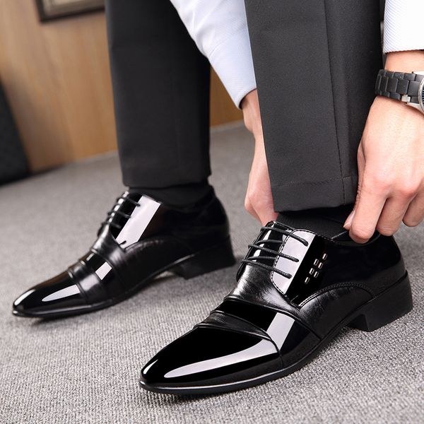 ollymurs selling new men's shoes pointed shoes men's business dress casual single fast delivery, Black
ollymurs selling new men's shoes pointed shoes men's business dress casual single fast delivery, Black
