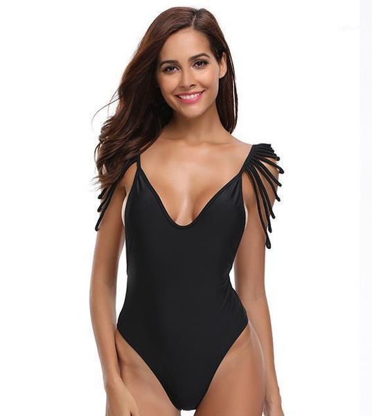 white beach bikinis swimwear clothing for women summer one piece bikini tassels designer solid black, White;black
white beach bikinis swimwear clothing for women summer one piece bikini tassels designer solid black, White;black