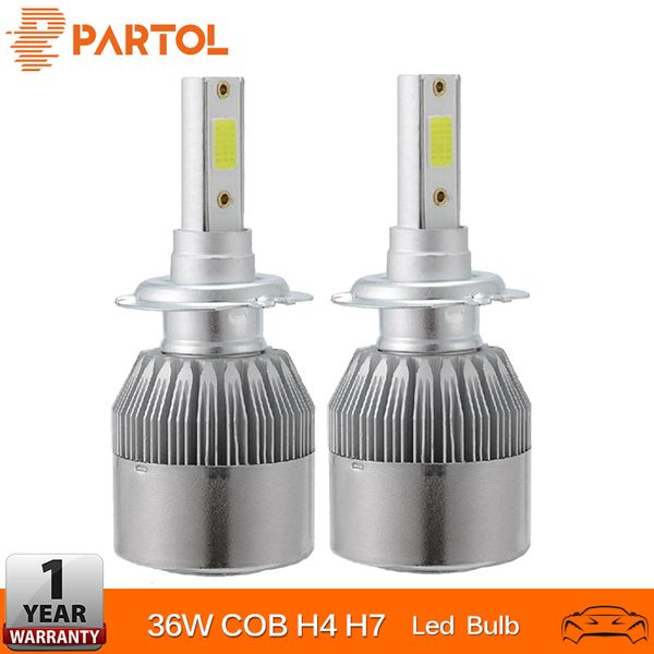 partol h4 car led headlights bulbs h7 auto led fog lights cob chips 6500k 12v 24v for chery
partol h4 car led headlights bulbs h7 auto led fog lights cob chips 6500k 12v 24v for chery