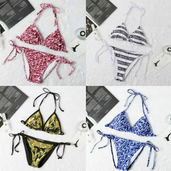 women designer bikini fashion two pieces swimwear 2020 new brand letter printed bikinis women luxury swim 4 styles, White;black
women designer bikini fashion two pieces swimwear 2020 new brand letter printed bikinis women luxury swim 4 styles, White;black