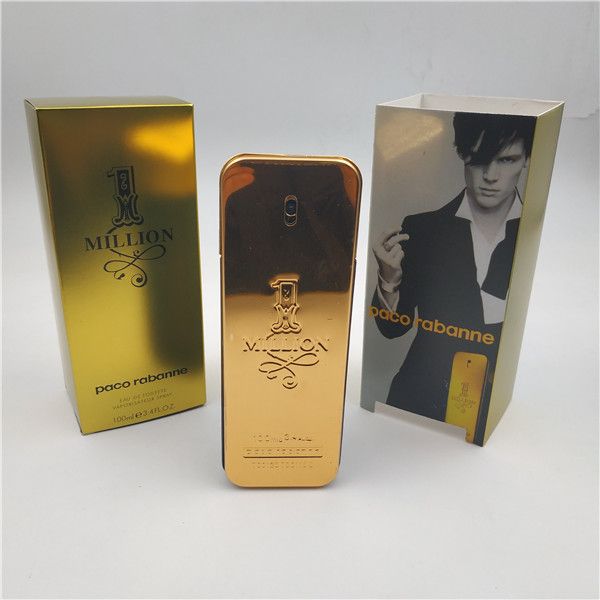 

Знаменитые EAU DE TOILETTE Мужские Парфюмерные 100 мл 3.4OZ 1 миллион / Мужская парфюмерия Знакомства Необходимые Натуральный Свежий Цветочный Запах Хороший запах Свободный Корабль