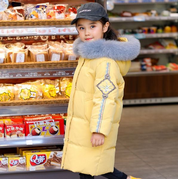 children's down jacket medium length 2020 new fashion korean edition girls' warm coat children's winter coat, Blue;gray
children's down jacket medium length 2020 new fashion korean edition girls' warm coat children's winter coat, Blue;gray