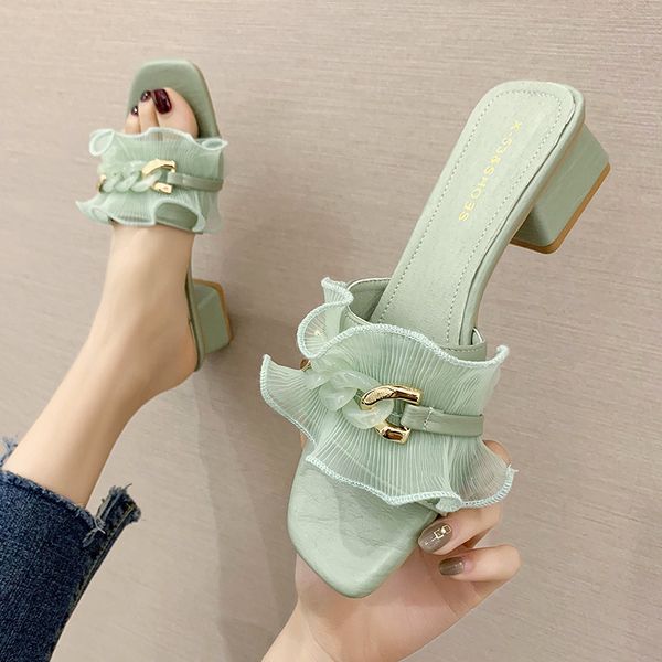slippers casual shoes woman 2020 med square heel slipers women block new hoof heels pu slides rome med shoes square heel, Black
slippers casual shoes woman 2020 med square heel slipers women block new hoof heels pu slides rome med shoes square heel, Black