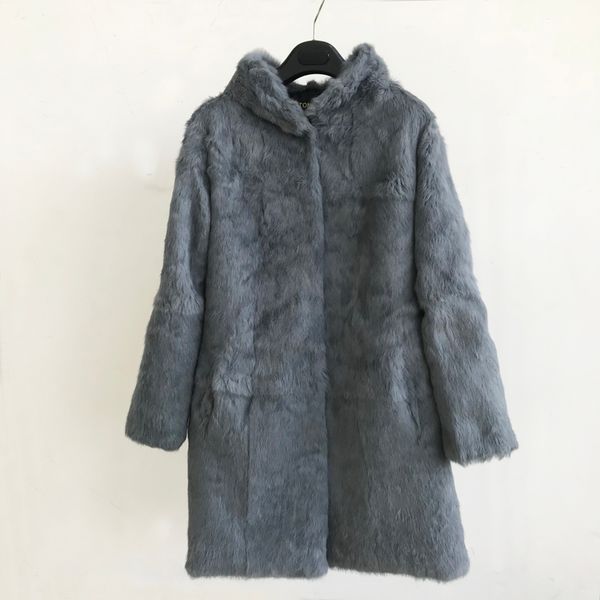 women winter long coat hooded real fur coat natural fur jacket big plus size warm overcoat tsr681, Black
women winter long coat hooded real fur coat natural fur jacket big plus size warm overcoat tsr681, Black