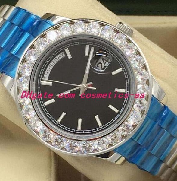 11 style luxury watches 41mm 116234 mens 18k silver gold bigger diamond automatic fashion men's watch wristwatch 2019, Slivery;brown
11 style luxury watches 41mm 116234 mens 18k silver gold bigger diamond automatic fashion men's watch wristwatch 2019, Slivery;brown