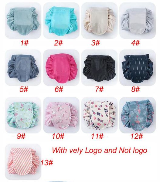 vely vely lazy cosmetic bag multifunction portable drawstring makeup bags flamingo magic travel pouch fold storage make up string bags gifts, Black
vely vely lazy cosmetic bag multifunction portable drawstring makeup bags flamingo magic travel pouch fold storage make up string bags gifts, Black