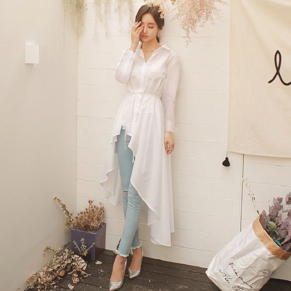 elegant long white shirts women v-neck lace up slim waist female blouse shirts ladies shirts
elegant long white shirts women v-neck lace up slim waist female blouse shirts ladies shirts