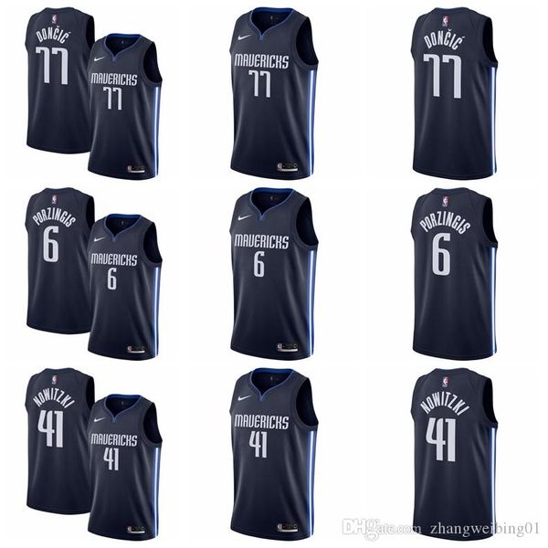 men dallas mavericks 77 luka doncic kristaps porzingis dirk nowitzki navy finished swingman nba jersey, Black
men dallas mavericks 77 luka doncic kristaps porzingis dirk nowitzki navy finished swingman nba jersey, Black