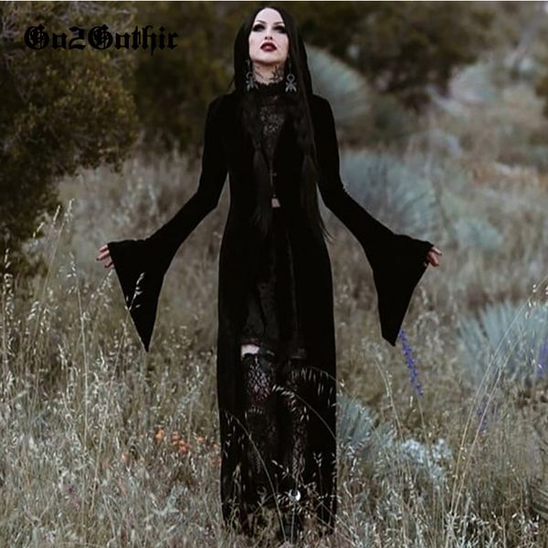 women's trench coats gothic coat women dark punk halloween flare long sleeve velvet cloak cross zipper x-long hooded overcoat death rob, Tan;black
women's trench coats gothic coat women dark punk halloween flare long sleeve velvet cloak cross zipper x-long hooded overcoat death rob, Tan;black
