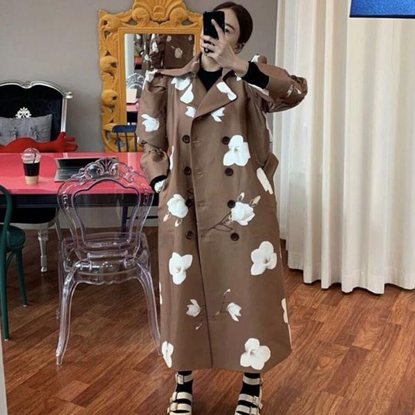 loose floral printed trench coat turn-down collar print fashion coat women long sleeve elegant outwear, Tan;black
loose floral printed trench coat turn-down collar print fashion coat women long sleeve elegant outwear, Tan;black