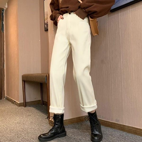 woman jeans high waist clothes wide leg denim pants black streetwear vintage warm winter fashion harajuku jeans, Blue
woman jeans high waist clothes wide leg denim pants black streetwear vintage warm winter fashion harajuku jeans, Blue