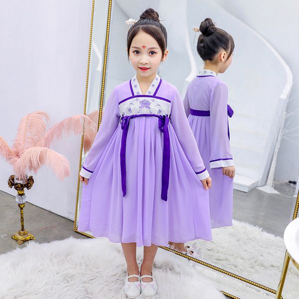 hanfu costume girls chinese traditional dress chinese style ancient children costume folk dance performance outfit girl dress, Black;red
hanfu costume girls chinese traditional dress chinese style ancient children costume folk dance performance outfit girl dress, Black;red