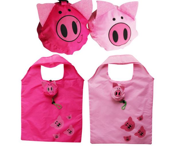 wholesale cartoon pig foldable folding shopping bag,400pcs/lot 
wholesale cartoon pig foldable folding shopping bag,400pcs/lot