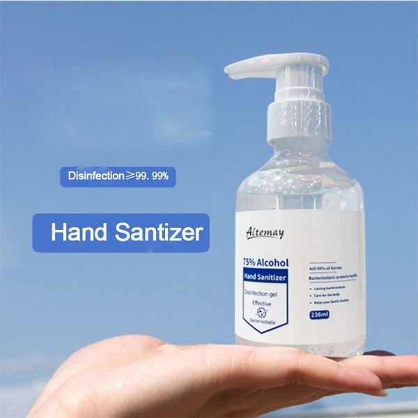 Anti Bacterial Portable Hand Sanitizer 236ml 500ml Wash Free Fast Dry Disposable Gel In Stock DHL Free Shipping
Anti Bacterial Portable Hand Sanitizer 236ml 500ml Wash Free Fast Dry Disposable Gel In Stock DHL Free Shipping