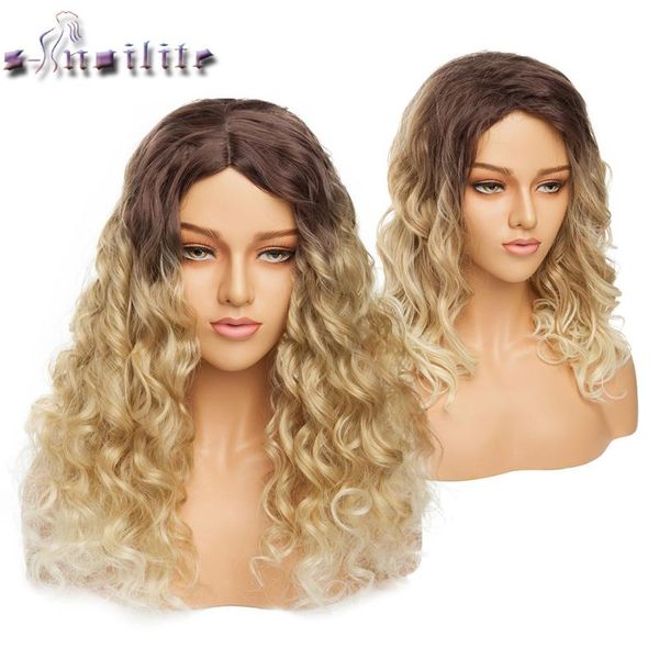 synthetic wigs s-noilite short kinky curly blonde wig dark root ombre daily women for black white
synthetic wigs s-noilite short kinky curly blonde wig dark root ombre daily women for black white