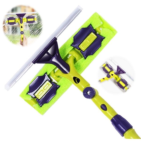 glass cleaning tool double-sided telescopic rod window cleaner squeegee wiper long handle rotating head brush silicone scrubbe
glass cleaning tool double-sided telescopic rod window cleaner squeegee wiper long handle rotating head brush silicone scrubbe