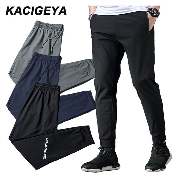 men running pants long mens jogger workout skinny sweatpants gym sports trousers football training fitness pants men leggings, Black;blue
men running pants long mens jogger workout skinny sweatpants gym sports trousers football training fitness pants men leggings, Black;blue