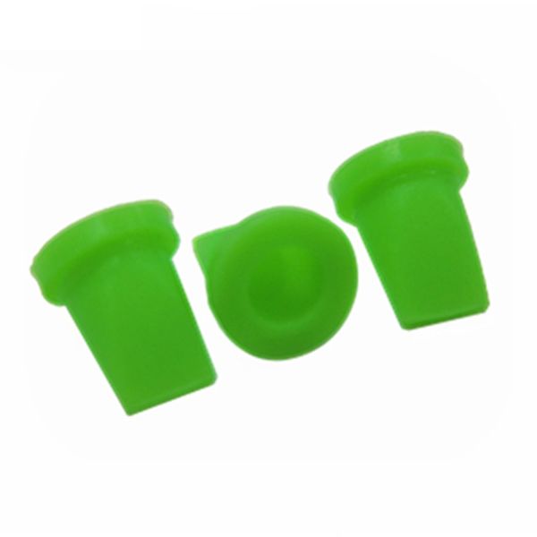 10 Pieces Green 6.3*3.3*7.3mm Silicone Duckbill Valve One-way Check Valve For Liquid And Gas Backflow Prevent