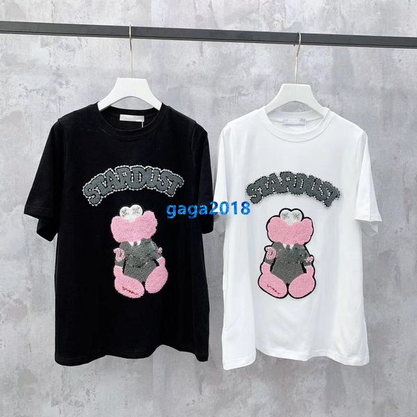 high end женщины девушки футболка кристалл письмо мультфильм кукла мотив патч с коротким рукавом блузка летняя рубашка тройник модный дизайн, White
high end женщины девушки футболка кристалл письмо мультфильм кукла мотив патч с коротким рукавом блузка летняя рубашка тройник модный дизайн, White