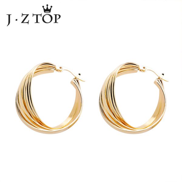 jzpunk gold color circle hoop earrings for woman multi layer round metal geometry earring female statement jewelry gifts, Golden
jzpunk gold color circle hoop earrings for woman multi layer round metal geometry earring female statement jewelry gifts, Golden