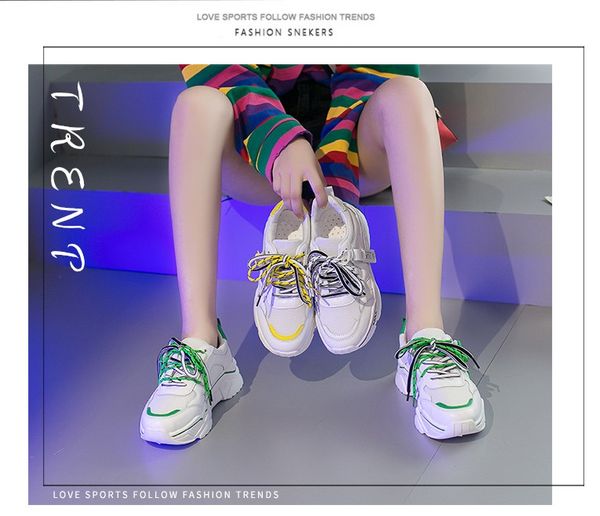 clumsy sneakers women 2020 spring new wild casual thick bottom sneakers girls single shoes, Black
clumsy sneakers women 2020 spring new wild casual thick bottom sneakers girls single shoes, Black
