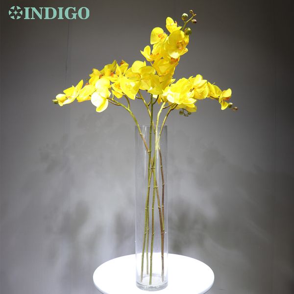 - 5pcs large size 100cm yellow phalaenopsis orchids latex coating real touch flower wedding floral party decorative flowers & wreaths
- 5pcs large size 100cm yellow phalaenopsis orchids latex coating real touch flower wedding floral party decorative flowers & wreaths