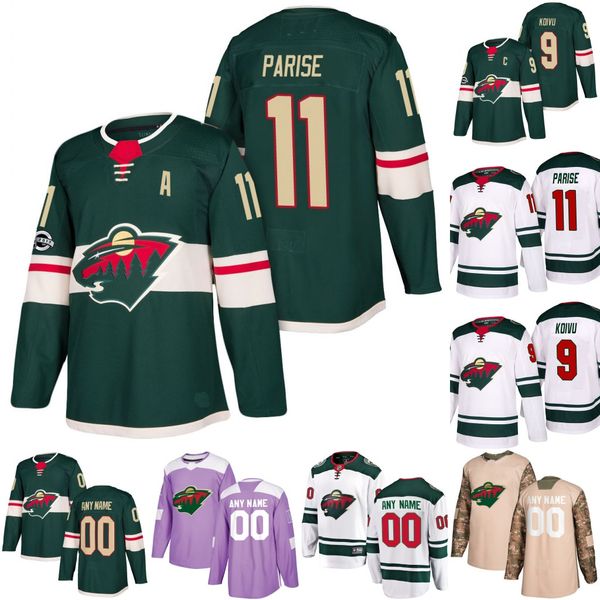 Mens Minnesota Wild 64 Mikael Granlund 3 Charlie Coyle 11 Zach Parise 20 Ryan Suter 17 Marcus Foligno 40 Devan Dubnyk Hockey Jerseys S-3XL
Mens Minnesota Wild 64 Mikael Granlund 3 Charlie Coyle 11 Zach Parise 20 Ryan Suter 17 Marcus Foligno 40 Devan Dubnyk Hockey Jerseys S-3XL