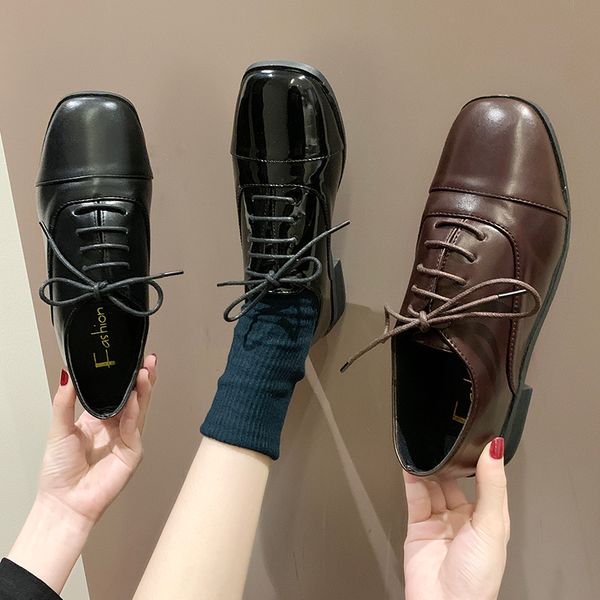cross women's shoes all-match modis oxfords autumn casual female sneakers square toe flats british style 2019 retro leather new, Black
cross women's shoes all-match modis oxfords autumn casual female sneakers square toe flats british style 2019 retro leather new, Black