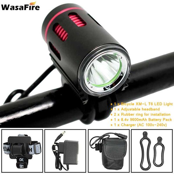 wasafire bicycle light xm-l2 led 2000 lumens 4 modes front bike head light battery pack charger riding cycing bike gift
wasafire bicycle light xm-l2 led 2000 lumens 4 modes front bike head light battery pack charger riding cycing bike gift