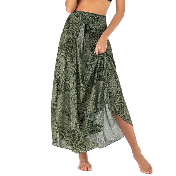 women long hippie bohemian gypsy boho flowers elastic waist floral halter skirt jupe femme skirts womens faldas mujer moda 2020, Black
women long hippie bohemian gypsy boho flowers elastic waist floral halter skirt jupe femme skirts womens faldas mujer moda 2020, Black