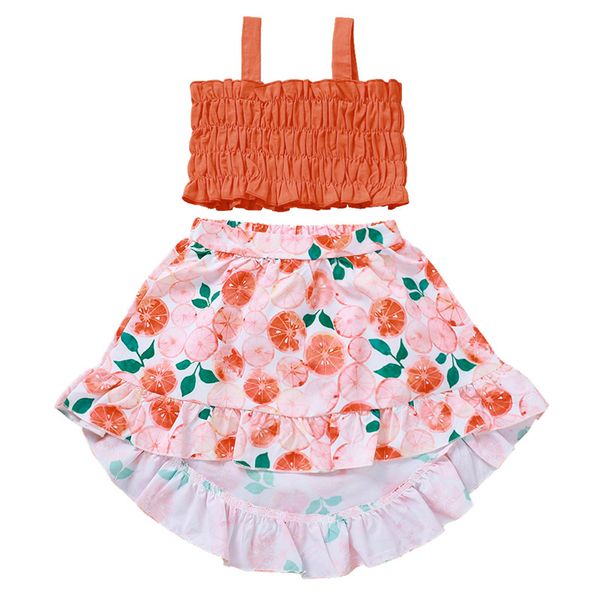 девушка без рукавов площади воротник оранжевый suspender пояс топы и цветочные юбка установить детские платья костюм детские хлопок одежда д, White
девушка без рукавов площади воротник оранжевый suspender пояс топы и цветочные юбка установить детские платья костюм детские хлопок одежда д, White