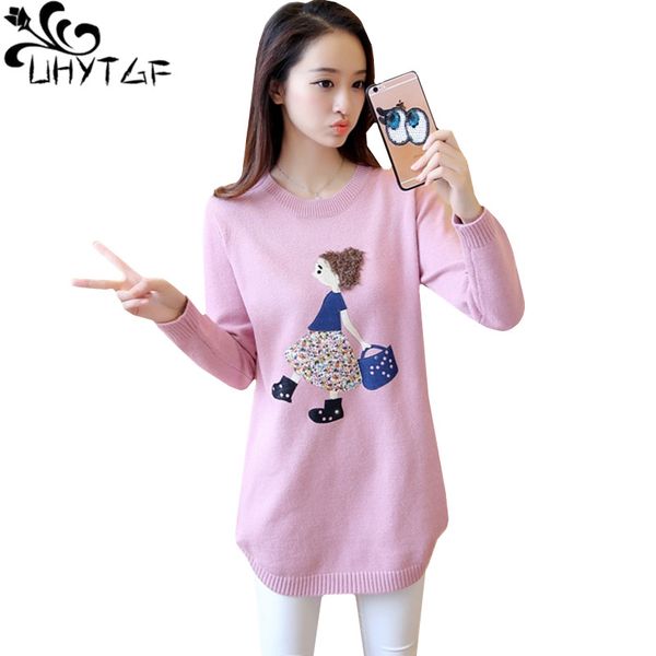 uhytgf pullover sweater women knitted autumn sweater coat long sleeves loose plus size elasticity casual female 1347, White;black
uhytgf pullover sweater women knitted autumn sweater coat long sleeves loose plus size elasticity casual female 1347, White;black