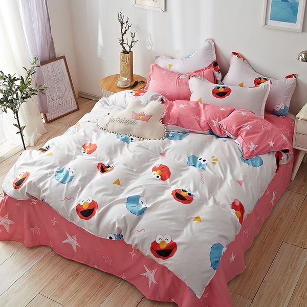 modern reactive printing cartoon lovely bedding sets king full size duvet cover flat sheet pillowcase(s) set 3/4pcs
modern reactive printing cartoon lovely bedding sets king full size duvet cover flat sheet pillowcase(s) set 3/4pcs