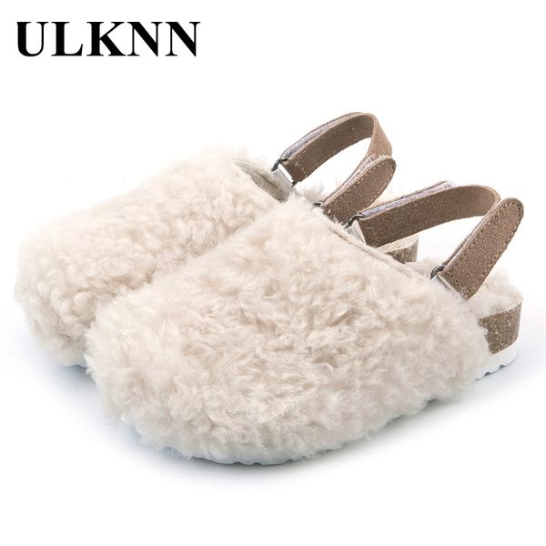 ulknn children's wool warm slippers 2020 winter new slippers for boys girls warm wool shoes solid tpr wholesale beige, Black;red 
ulknn children's wool warm slippers 2020 winter new slippers for boys girls warm wool shoes solid tpr wholesale beige, Black;red