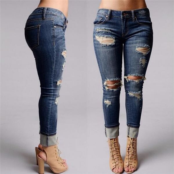 navy blue ripped hole skinny denim jeans summer women casual low waist slim jeans trousers female pencil pants plus size woman
navy blue ripped hole skinny denim jeans summer women casual low waist slim jeans trousers female pencil pants plus size woman