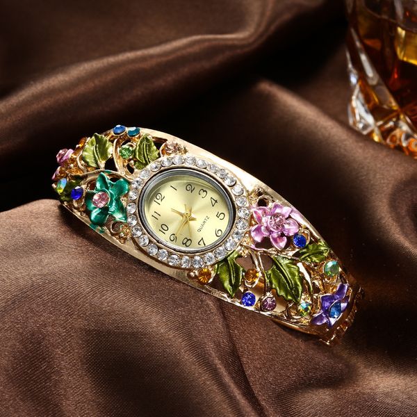 fashion painted diamond bracelet watch watch hand-painted cloisonne fashion bracelet watch bracelet quartz, Slivery;brown
fashion painted diamond bracelet watch watch hand-painted cloisonne fashion bracelet watch bracelet quartz, Slivery;brown