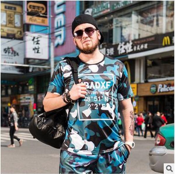 european and american style oversize men's camo t-shirt smooth meryl cool short sleeve t-shirt fat man huge size beach tees, White;black
european and american style oversize men's camo t-shirt smooth meryl cool short sleeve t-shirt fat man huge size beach tees, White;black