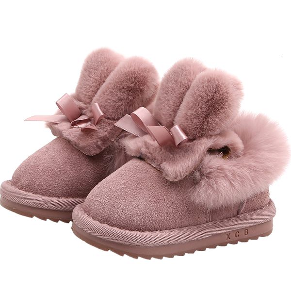 2019 winter new snow boots bow suede plush walking shoes girls 0-1-3 super soft and comfortable, Black;grey
2019 winter new snow boots bow suede plush walking shoes girls 0-1-3 super soft and comfortable, Black;grey