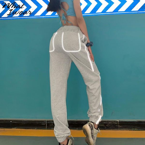 women reflective line cargo pants casual fashion high waist slim streetwear femme fitness bottoms lady elastic trousers 2020 new, Black;white
women reflective line cargo pants casual fashion high waist slim streetwear femme fitness bottoms lady elastic trousers 2020 new, Black;white