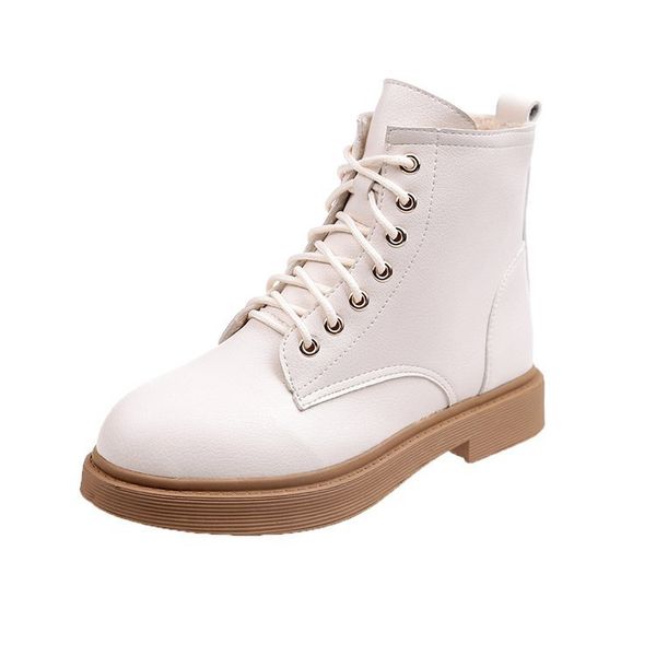 2019 new women's mid-low heel boots pu shoes woman round head solid color lace up fashion women's winter boots size 35-40, Black
2019 new women's mid-low heel boots pu shoes woman round head solid color lace up fashion women's winter boots size 35-40, Black