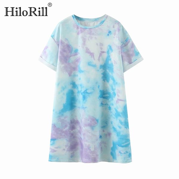 hilorill fashion tie dye print mini dress women summer batwing short sleeve loose dress o neck multicolor casual dresses vestido, Black;gray
hilorill fashion tie dye print mini dress women summer batwing short sleeve loose dress o neck multicolor casual dresses vestido, Black;gray