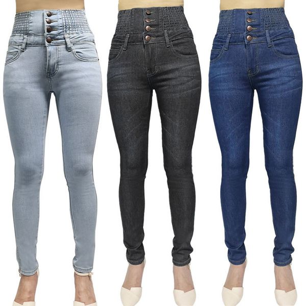 pencil-pants stretch new jeans minimalism skinny high-waist spring/summer women's slim-fit feet dm001, Blue
pencil-pants stretch new jeans minimalism skinny high-waist spring/summer women's slim-fit feet dm001, Blue
