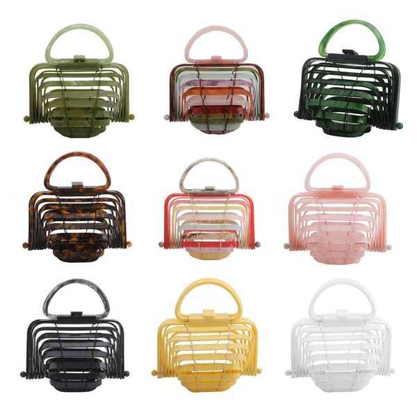 fashion women foldable hollow acrylic handbag lady female summer beach purse wedding evening party handle bag tote 9 colors
fashion women foldable hollow acrylic handbag lady female summer beach purse wedding evening party handle bag tote 9 colors